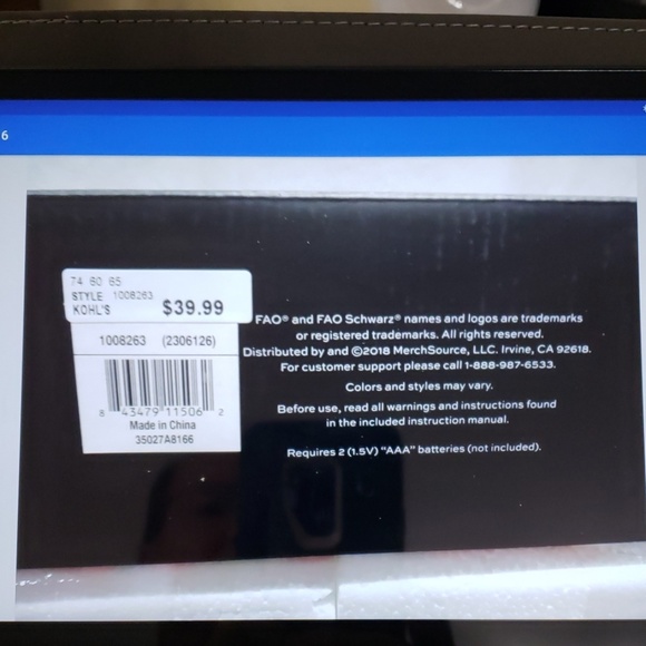 New F.A.O Schwartz Marble Stunt Run - Picture 6 of 6